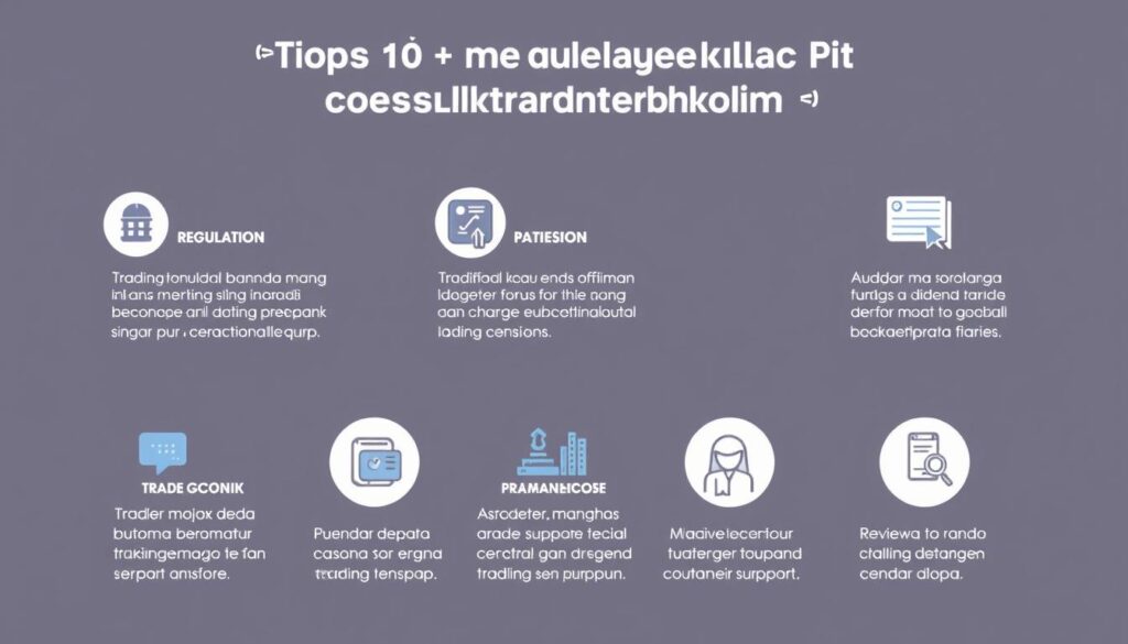 Infografis tips memilih platform trading forex terpercaya