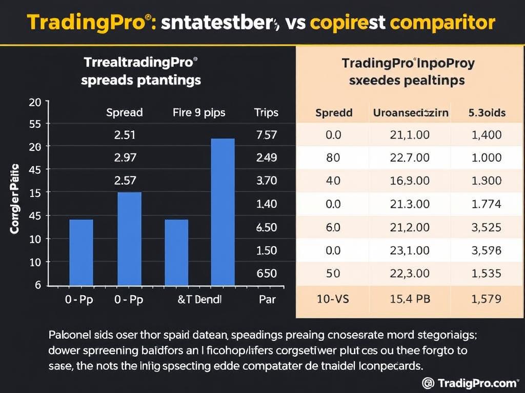 Perbandingan spread TradingPro Indonesia dengan broker lain